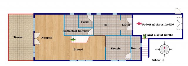 Eladó téglalakás, Pilisborosjenőn 125 M Ft, 3+1 szobás