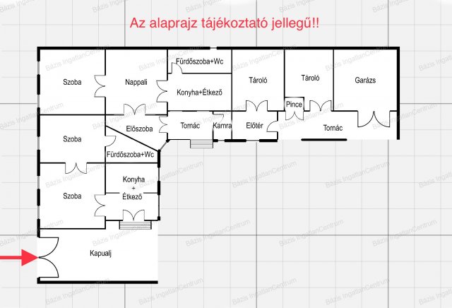 Eladó családi ház, Kunbaján 14.99 M Ft, 3 szobás