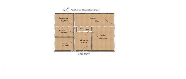 Eladó családi ház, Dunaharasztin 75 M Ft, 4 szobás