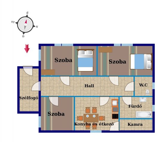 Eladó családi ház, Seregélyesen 28 M Ft, 3 szobás
