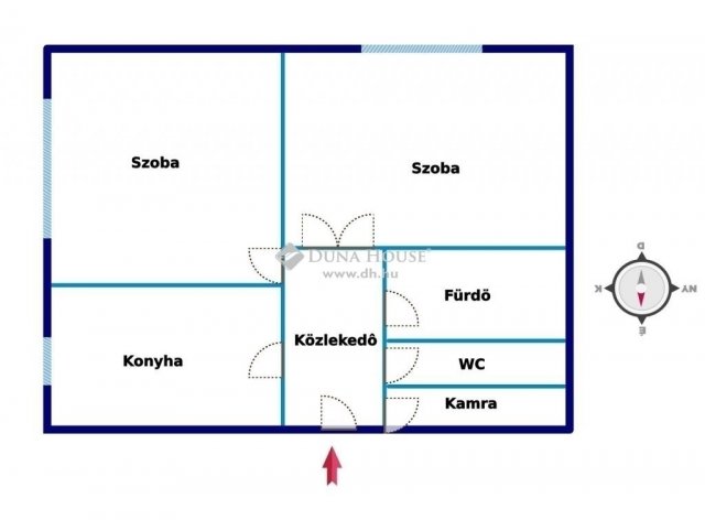 Eladó téglalakás, Kecskeméten 43.99 M Ft, 2 szobás