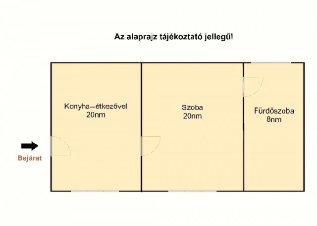 Eladó téglalakás, Budapesten, VIII. kerületben 59 M Ft, 2 szobás