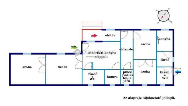 Eladó családi ház, Halásztelken 69.9 M Ft, 5 szobás