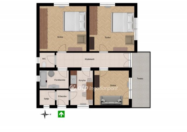 Eladó családi ház, Hajdúdorogon 27.5 M Ft, 3 szobás