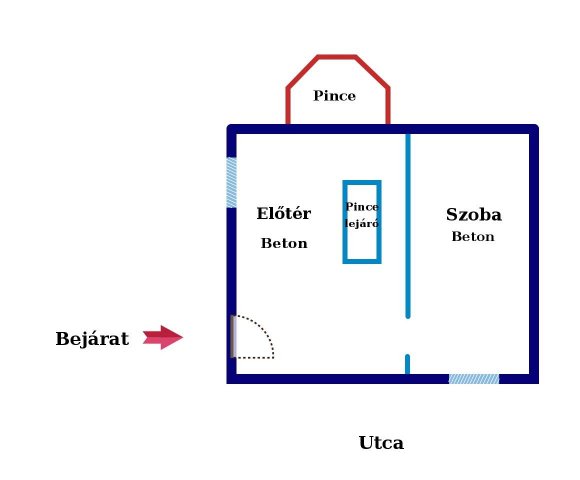 Eladó családi ház, Enyingen 11 M Ft, 1 szobás