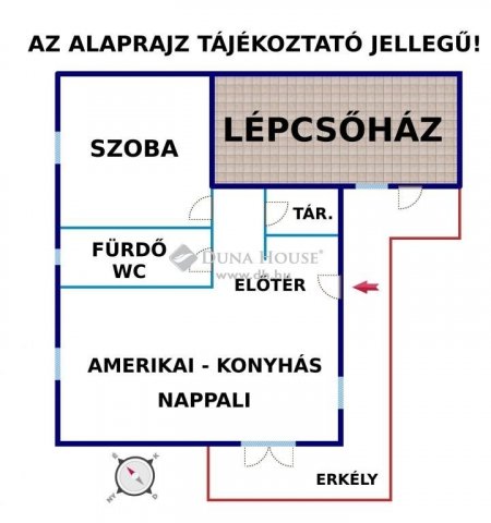 Eladó téglalakás, Monorierdőn 51.9 M Ft, 2 szobás