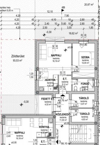 Eladó téglalakás, Vámosszabadin 38.2 M Ft, 2 szobás