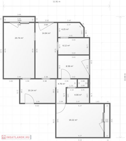 Eladó panellakás, Budapesten, IV. kerületben 79.99 M Ft