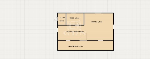 Eladó családi ház, Nógrádon 22.5 M Ft, 1 szobás