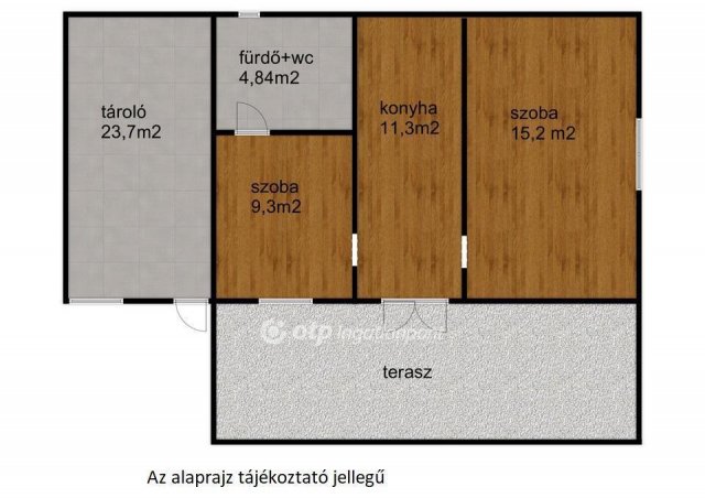 Eladó családi ház, Tiszatardoson 21.5 M Ft, 2 szobás