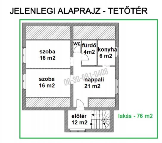 Eladó családi ház, Gödöllőn 74.9 M Ft, 7 szobás