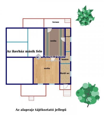 Eladó ikerház, Gödön 44.9 M Ft, 2 szobás / költözzbe.hu