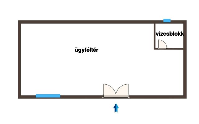 Kiadó üzlethelyiség, Gyöngyösön 90 E Ft / hó