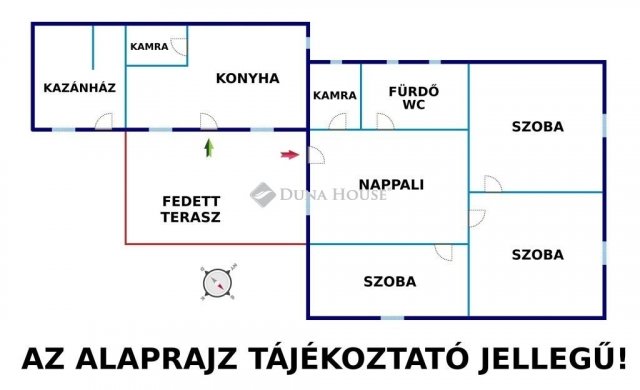 Eladó családi ház, Monoron 71.9 M Ft, 4 szobás