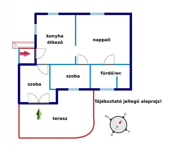 Eladó családi ház, Gárdonyban 69.9 M Ft, 3 szobás