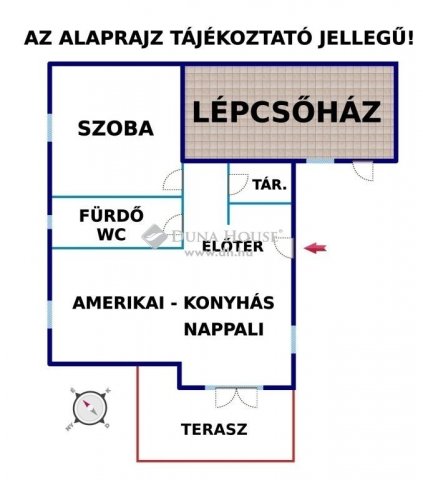 Eladó téglalakás, Monorierdőn 53.9 M Ft, 2 szobás