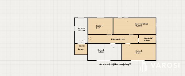 Eladó családi ház, Bakson 13.5 M Ft, 3 szobás