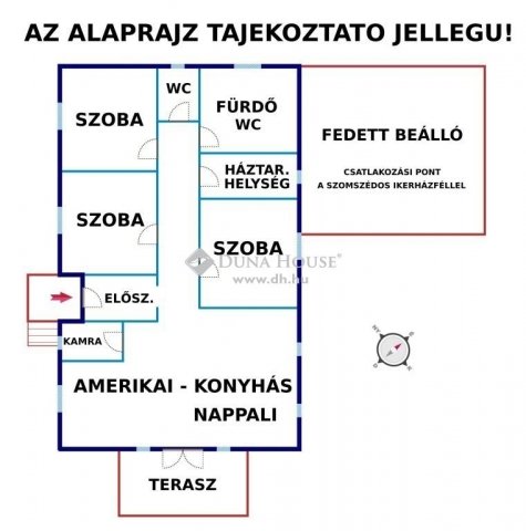 Eladó ikerház, Kókán 57.9 M Ft, 4 szobás / költözzbe.hu