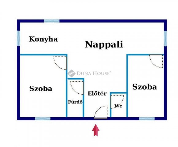 Eladó ikerház, Csopakon 94.9 M Ft, 3 szobás