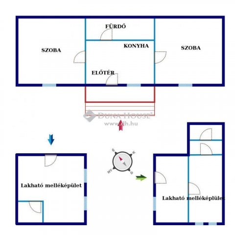 Eladó családi ház, Kecskeméten 14.9 M Ft, 2 szobás