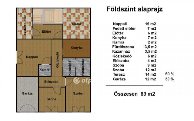 Eladó családi ház, Győrzámolyon 89 M Ft, 6+1 szobás