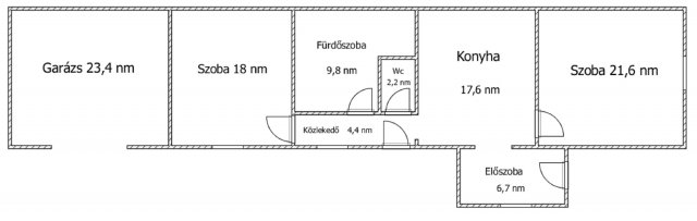 Eladó családi ház, Káptalanfán 30.9 M Ft, 2 szobás