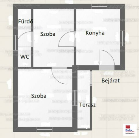 Eladó családi ház, Simontornyán 5.9 M Ft, 2 szobás