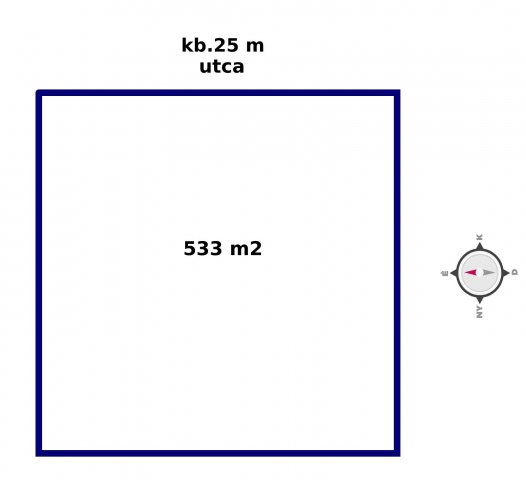 Eladó telek, Fehérvárcsurgón 5.5 M Ft / költözzbe.hu