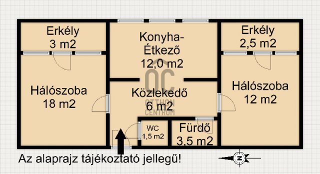 Eladó panellakás, Nagykanizsán 22.9 M Ft, 2 szobás