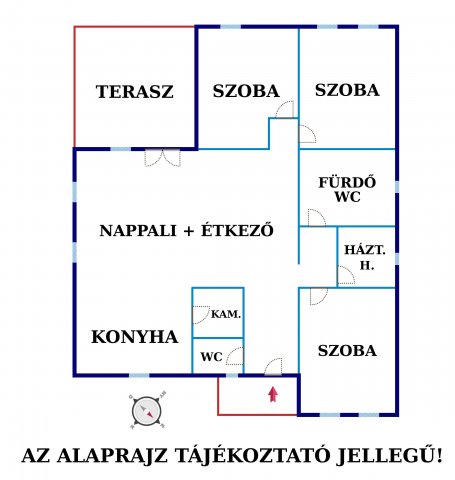 Eladó családi ház, Albertirsán 71.5 M Ft, 4 szobás