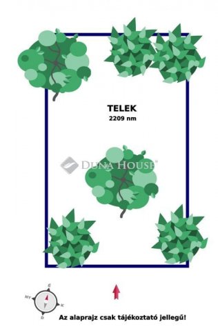 Eladó telek, Tinnyén 29.5 M Ft / költözzbe.hu