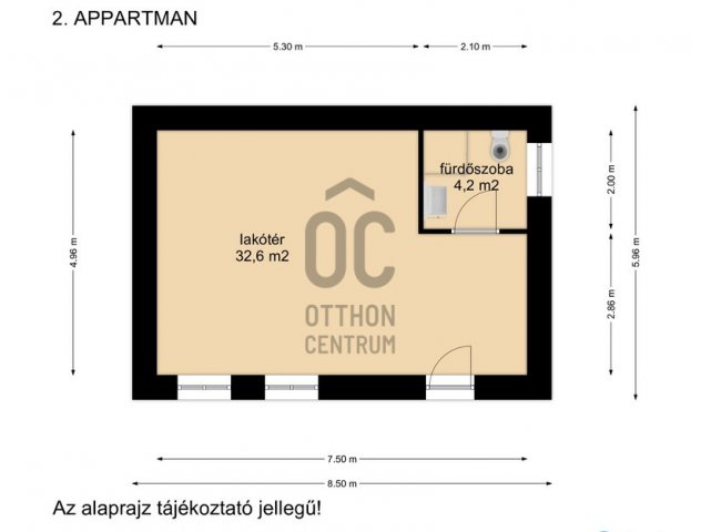 Eladó családi ház, Zalaszabaron 56 M Ft, 2 szobás