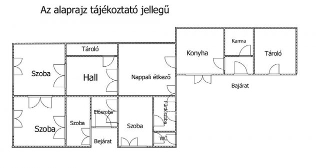 Eladó családi ház, Monoron 53.5 M Ft, 3+2 szobás