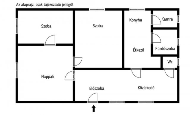 Eladó családi ház, Hajdúböszörményen 29.9 M Ft, 3 szobás