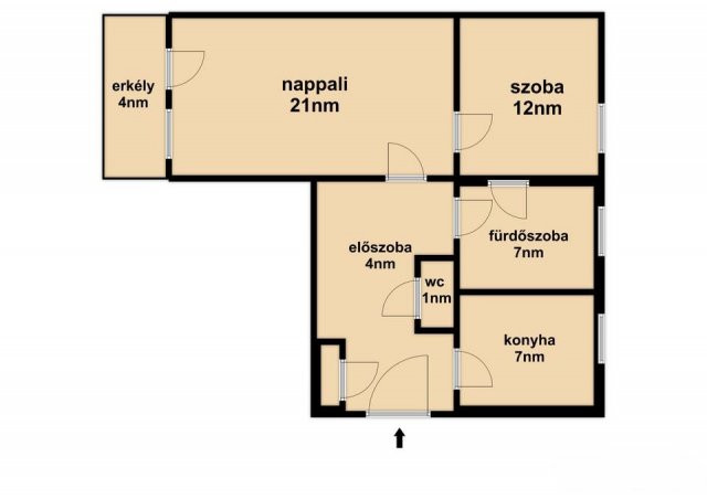 Eladó panellakás, Budapesten, X. kerületben 44.9 M Ft, 2 szobás