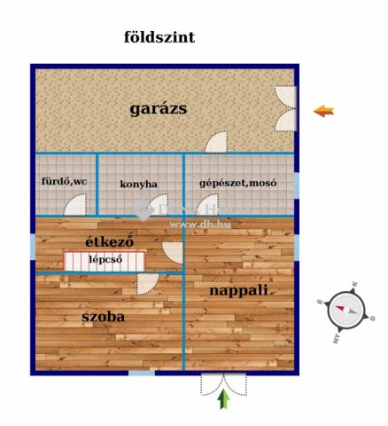 Eladó családi ház, Enyingen 45.6 M Ft, 5 szobás