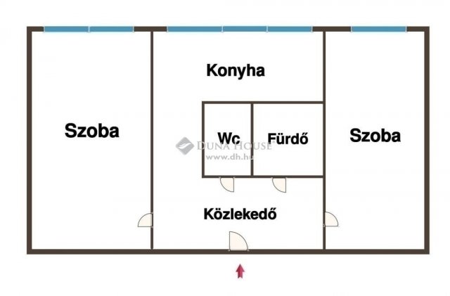 Eladó panellakás, Kecskeméten 46 M Ft, 2 szobás