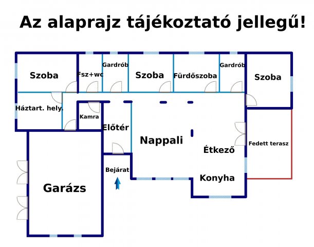 Eladó családi ház, Dömsödön 47.9 M Ft, 5 szobás