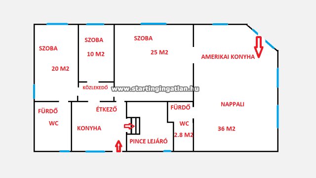 Eladó családi ház, Budapesten, XVIII. kerületben 90.5 M Ft