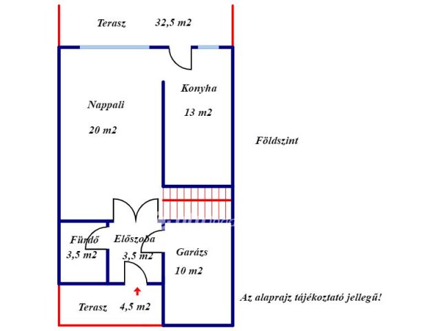 Eladó sorház, Gyulán, Bajcsy-Zsilinszky utcában 63 M Ft