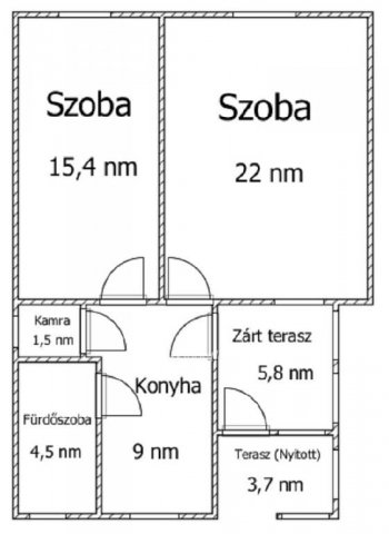 Eladó családi ház, Úrkúton 9.9 M Ft, 2 szobás