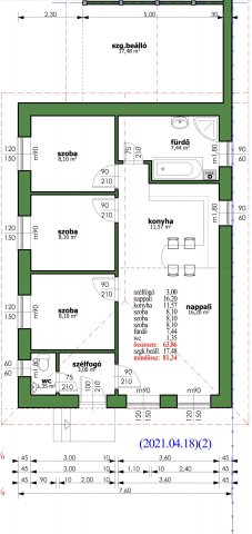 Eladó ikerház, Hatvanban, Görgey utcában 44 M Ft, 1+3 szobás
