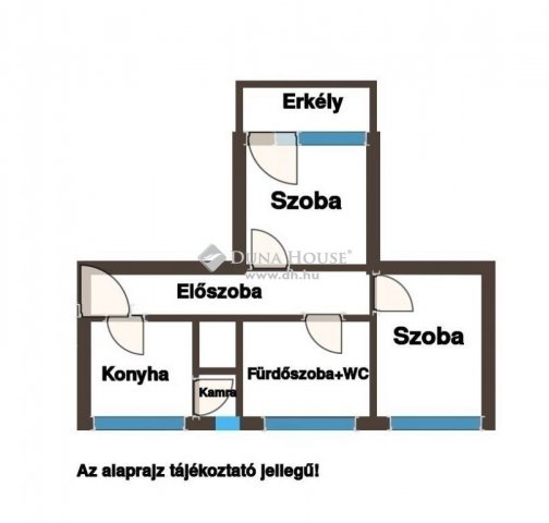 Eladó téglalakás, Szigetszentmiklóson 47.99 M Ft, 2 szobás
