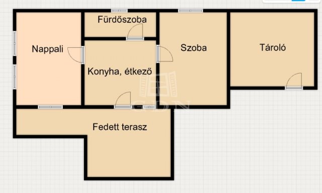 Eladó családi ház, Zsámbokon, Turai úton 29.9 M Ft, 2 szobás