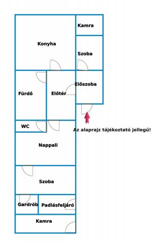 Eladó családi ház, Szakmáron 27 M Ft, 3 szobás