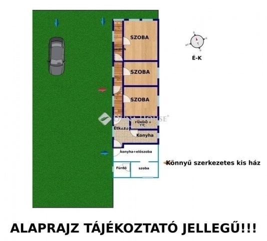 Eladó családi ház, Sülysápon 45 M Ft, 3 szobás