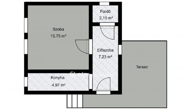 Eladó családi ház, Tiszajenőn 15.9 M Ft, 1 szobás