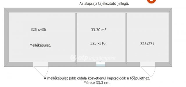 Eladó családi ház, Kishartyánon 4.3 M Ft, 2 szobás