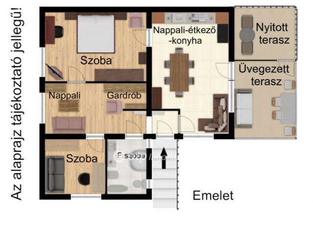 Eladó családi ház, Vámospércsen 49.5 M Ft, 3+2 szobás