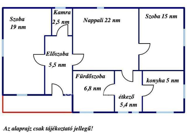 Eladó családi ház, Tápiószelén 20.5 M Ft, 2 szobás